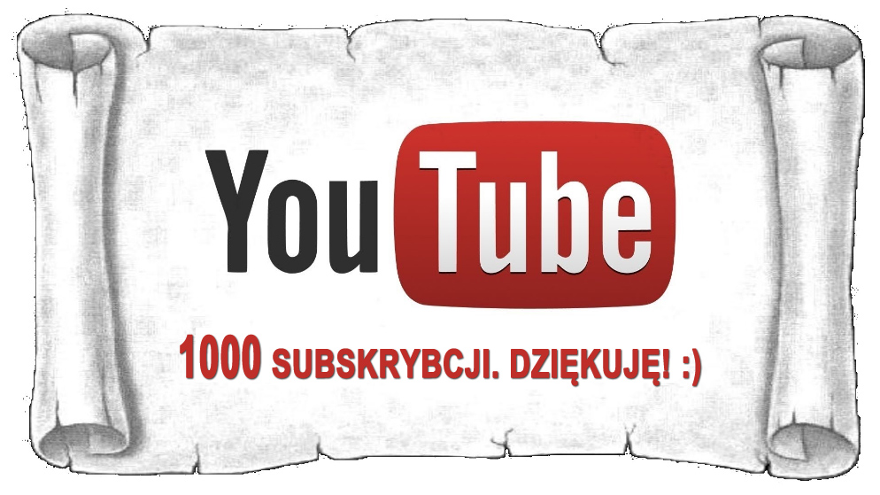 1000 subskrybcji na YouTube, Boguslaw Szedny youtube, subskrypcje, subskrybcje, Youtube