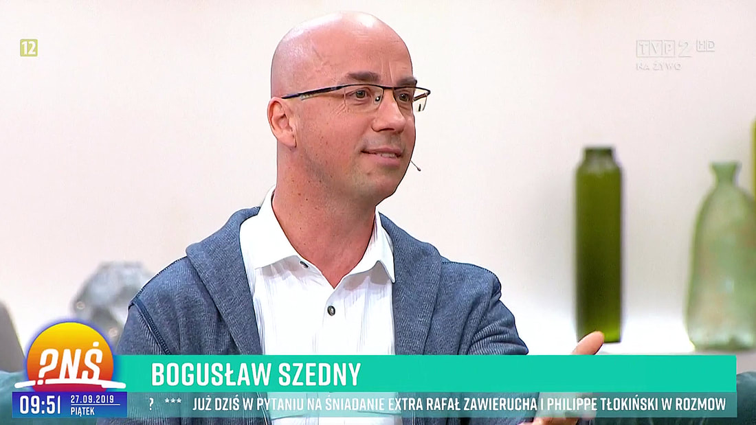 Bogusław Szedny, Architekt Szczęśliwego Życia, Pytanie na śniadanie, PNŚ, TVP2, TVP, Telewizja Polska